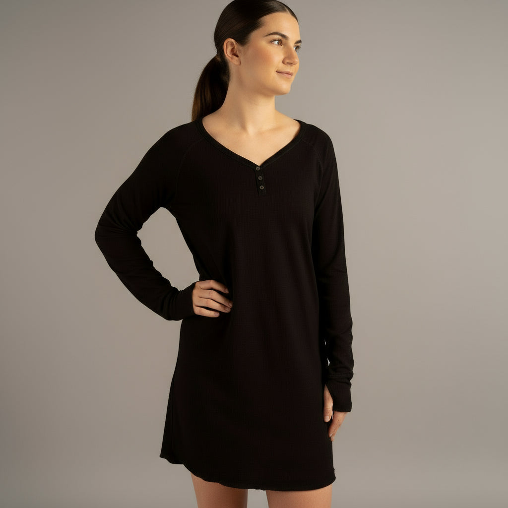 Chill Angel Dresses Black / XS Sleepover Nightshirt