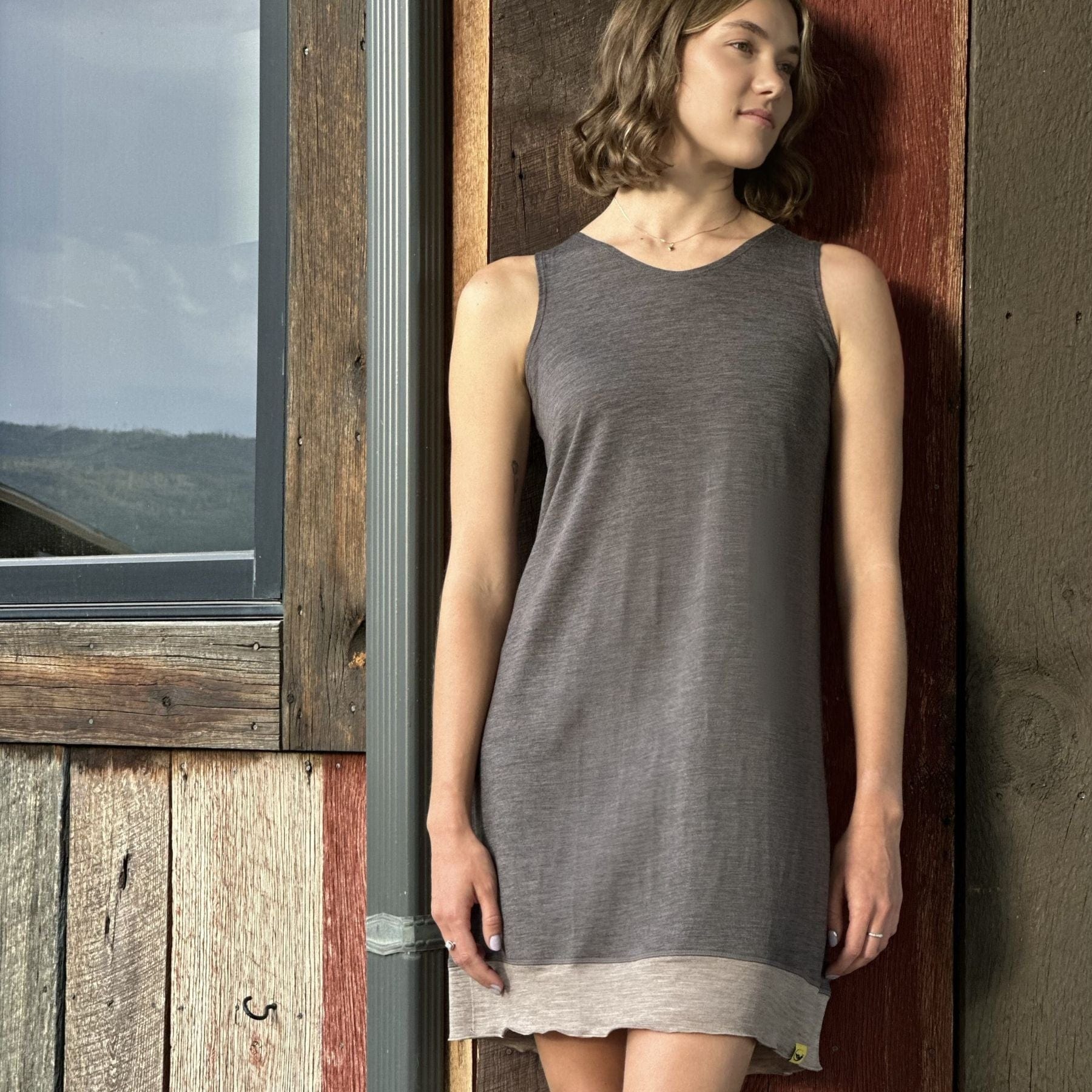 Chill Angel Dresses Coffee / S Stellar Tank Dress