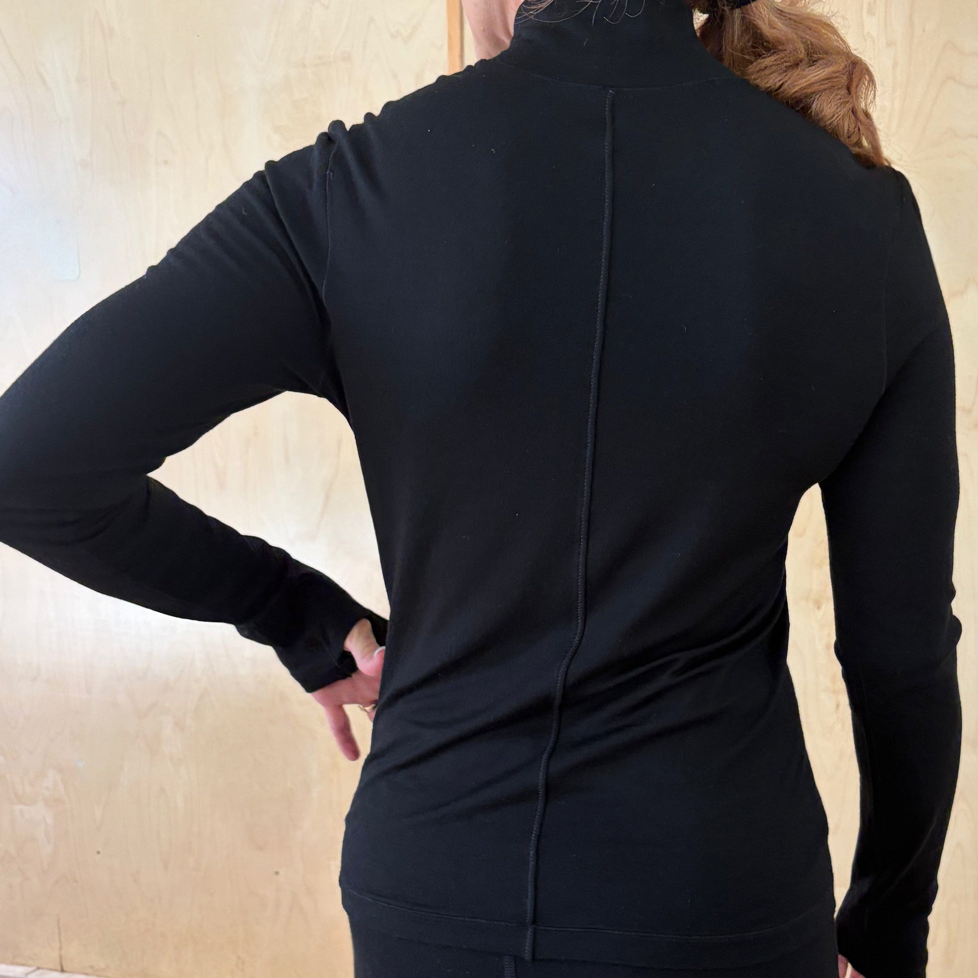 Chill Angel Tops Heidi Mock Neck