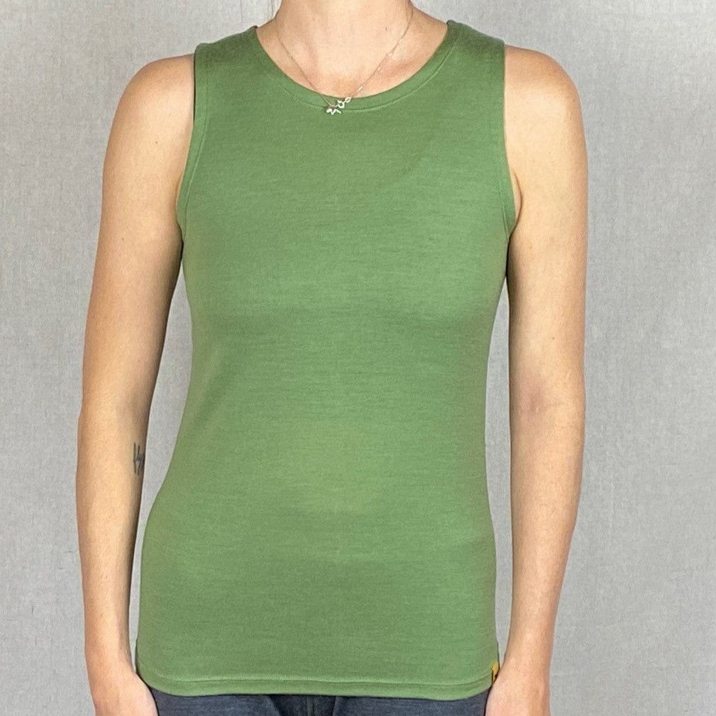 Chill Angel Tops Olive / S Essential Tank Closeout Color