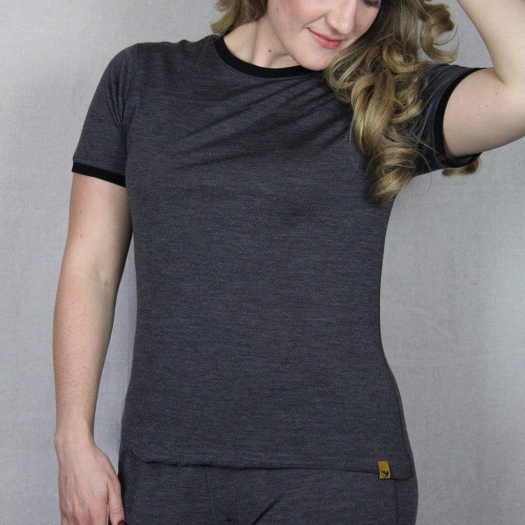 Chill Angel Tops XS / Grey Tranquili-Tee Sale