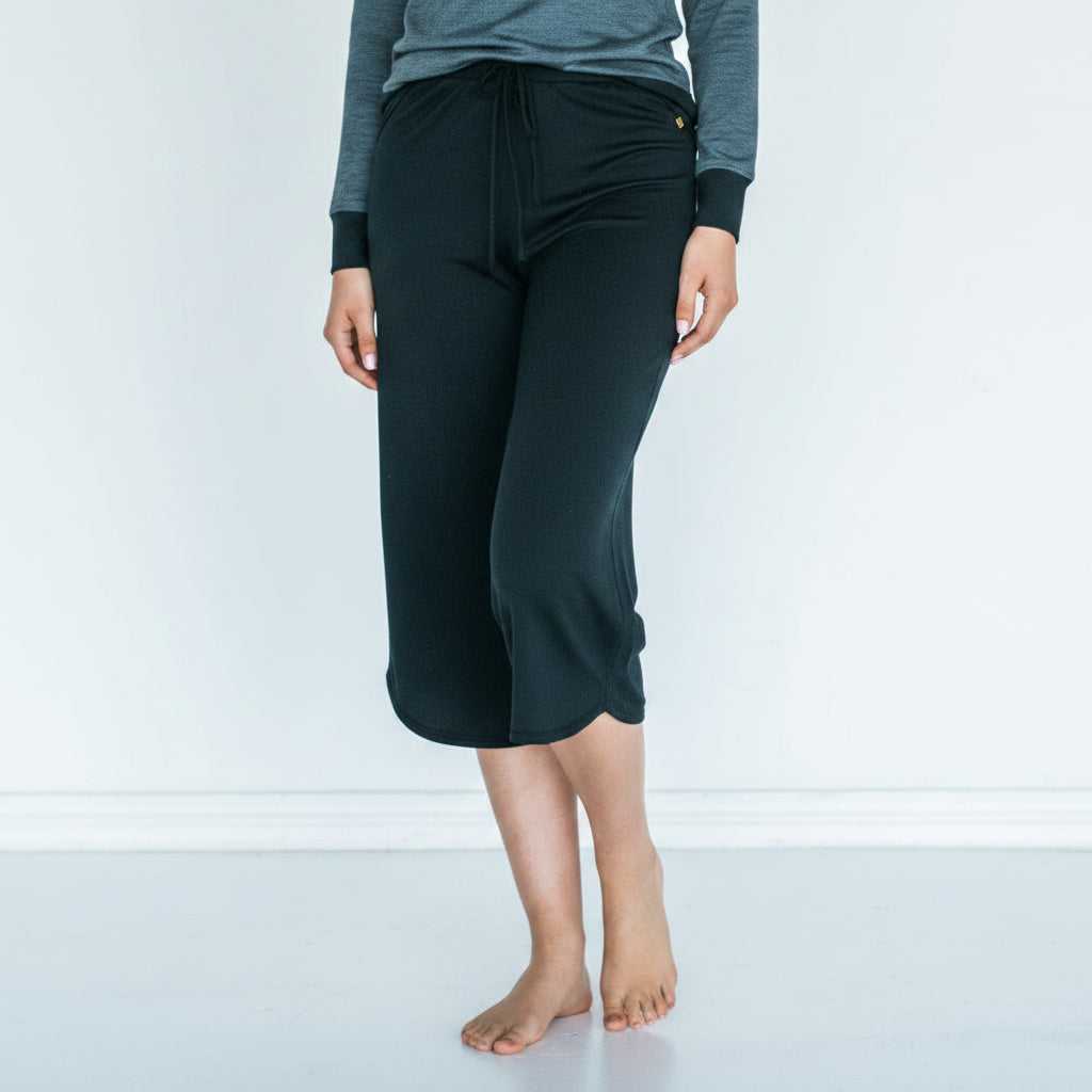 Chill Angel Bottoms Athena Cropped Pant