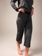 Chill Angel Bottoms Grey / XS Athena Cropped Pant