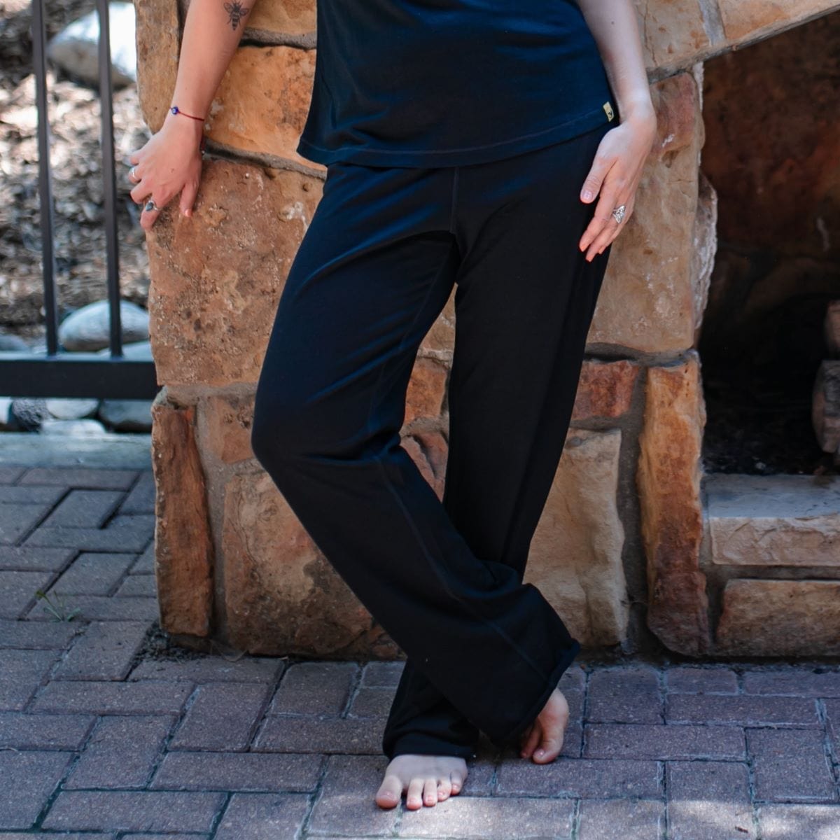 Merino Wool Lounge Pant with Pockets - Siesta Pant for Women
