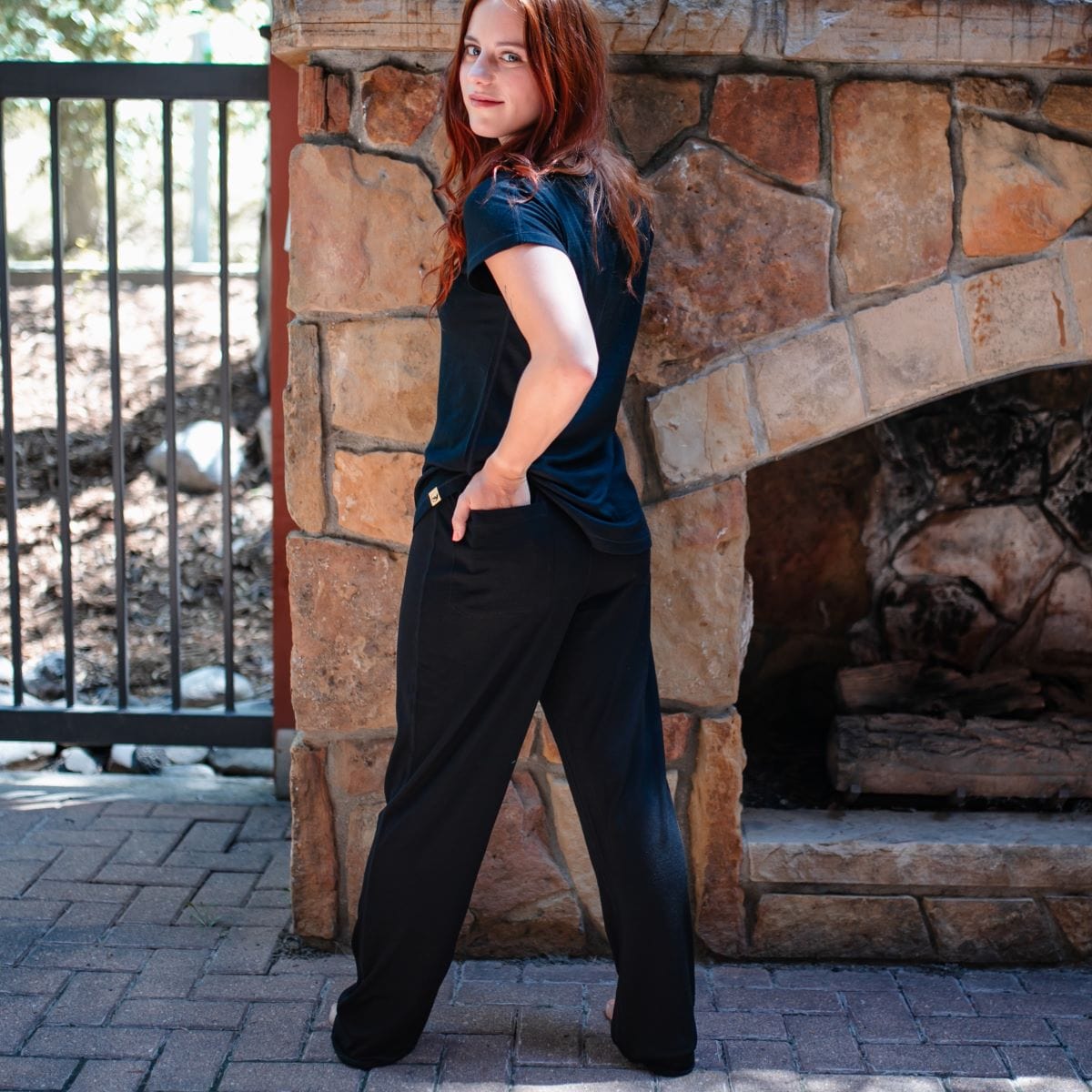 Venroy - Womens Womens Lounge Pant in Black | Venroy | Premium Leisurewear  designed in Australia