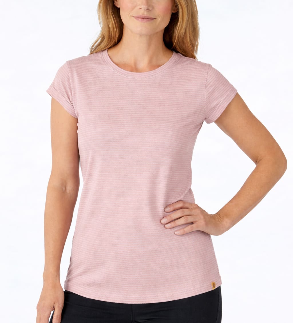 Chill Angel Breeze Rib Knit Tee