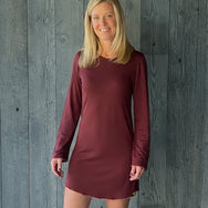 Chill Angel Dresses Auburn / 2X Maya Nightgown