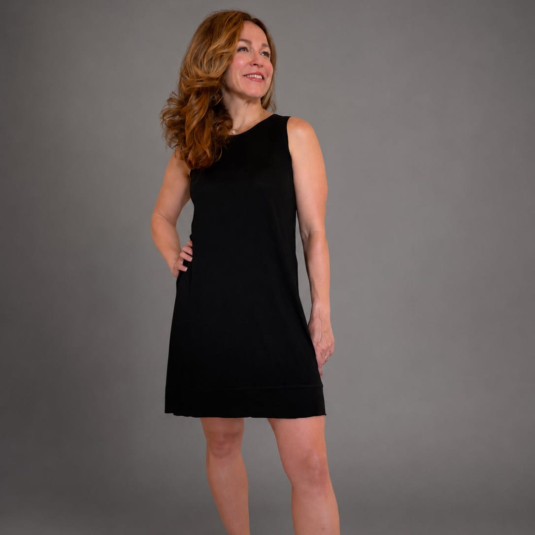 Chill Angel Dresses Black / S Stellar Tank Dress