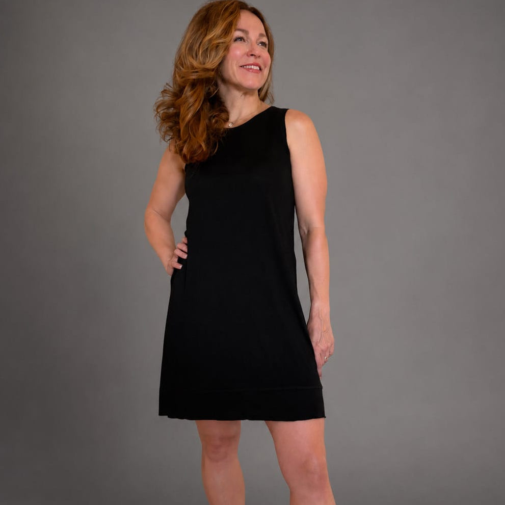 Chill Angel Dresses Black / S Stellar Tank Dress
