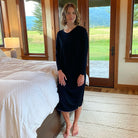 Chill Angel Dresses Black / XS Julia Long Nighty