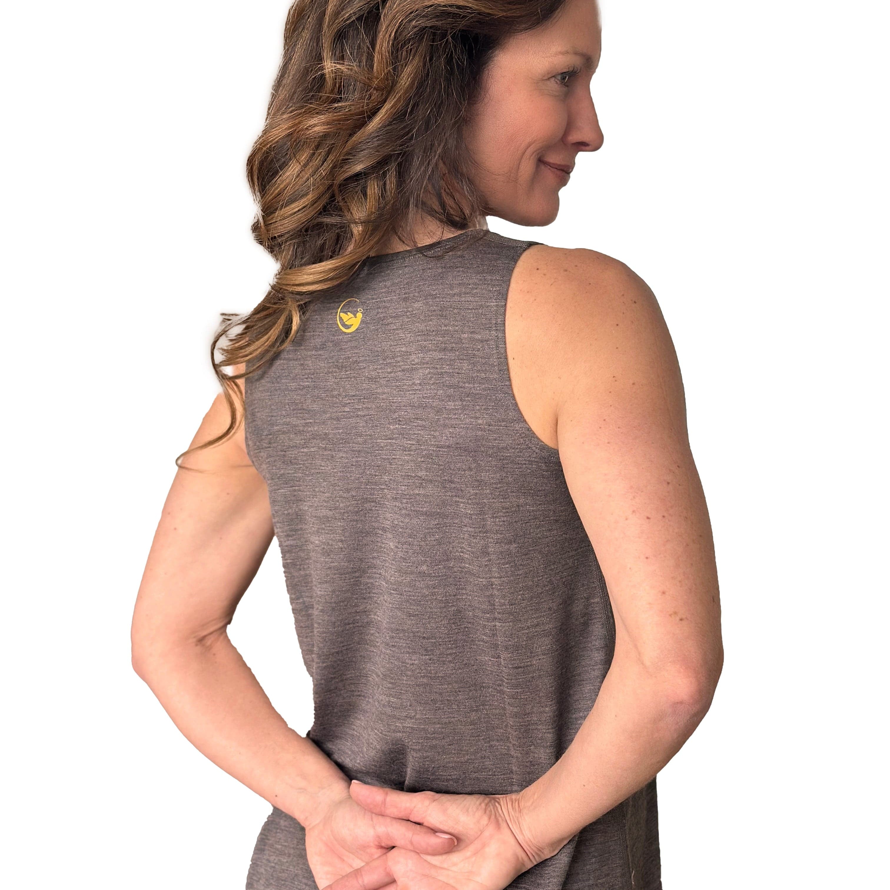 Stellar Merino Wool Tank Dress | Lightweight Travel & Lounge