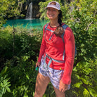 Chill Angel Tops Aurora Raglan Crew