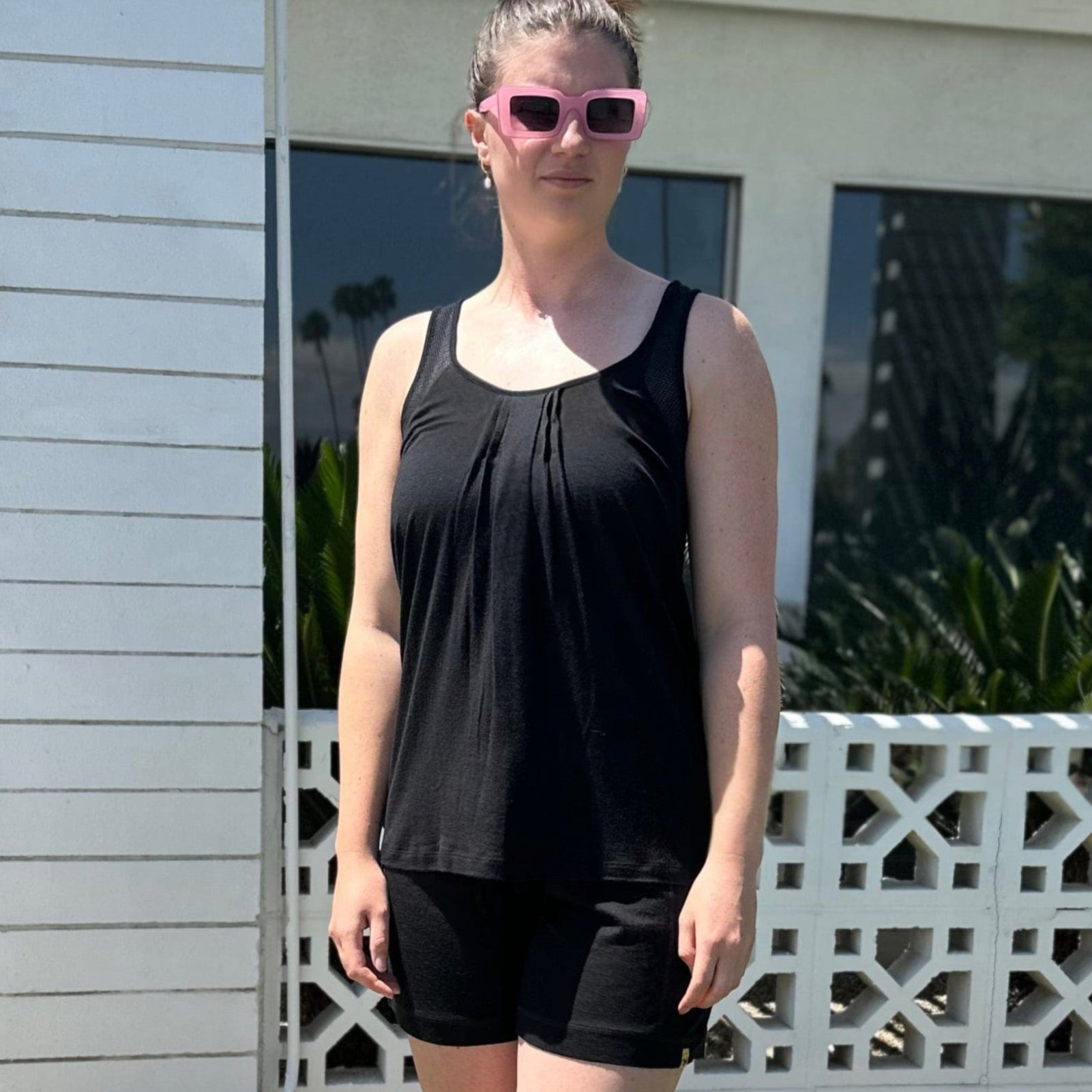 Chill Angel Tops Black / XS Bella Mesh Top