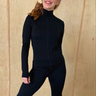 Chill Angel Tops Heidi Mock Neck