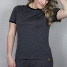Chill Angel Tops XS / Grey Tranquili-Tee Sale